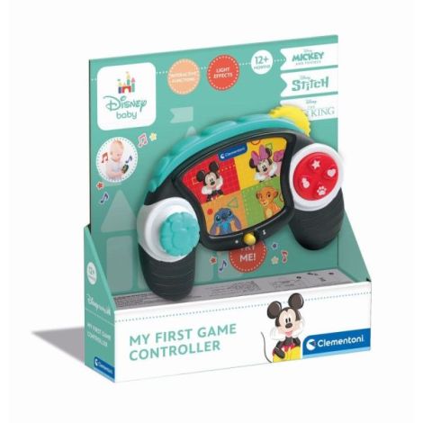 Clementoni - Controler de joc Disney cu lumini si sunete pentru dezvoltarea senzoriala si a abilitatilor motorii fine - imagine 6